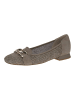 Caprice Ballerinas Mud
