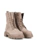 PS Poelman Schnürstiefel "ROCKLAND" in Taupe