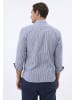 Felix Hardy Hemd Langarm Gestreift in navy