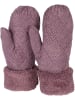 styleBREAKER Strick Fäustlinge Handschuhe in Mauve