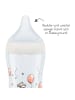 NUK PP-Flasche Perfect Match 260 ml + Silikon-Sauger in weiss,motiv