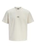 JACK & JONES Junior Interlock Kurzarm T-Shirt Backprint Jcobreeze in sweet corn