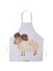 Mr. & Mrs. Panda Küchenschürze Sternzeichen Widder ohne Spruch in Weiß