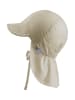 Sterntaler Schirmmütze mit Nackenschutz uni in beige