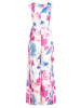 Vera Mont Jumpsuit mit Raffung in Cream/Pink