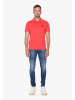 Le Temps des Cerises Poloshirt ARON in RED