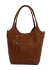 Harpa Schultertasche Regina in cognac