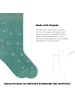 von Jungfeld Gemusterte Socken SIGNATURE ICONS in Dragonfly - Sea Green
