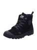 Palladium Schnürstiefelette in schwarz