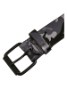 Urban Classics Urban Classics Unisex Synthetic Leather Camo Belt in darkcamo