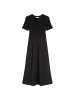 Marc O'Polo Geripptes Jerseykleid fitted in Schwarz