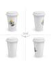 Mr. & Mrs. Panda Coffee To Go Becher Rabe Sombrero ohne Spruch in Weiß