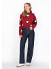 myMo Sweater in wine red