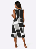 WITT WEIDEN Sommerkleid in schwarz-weiß