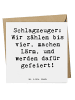 Mr. & Mrs. Panda Deluxe Karte Spruch Schlagzeuger Stolz mit Spruch in Weiß