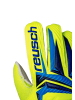 Reusch Torwarthandschuhe Attrakt Solid Junior in 2005 safe yellw/sharp blue