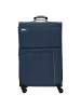 D&N Travel Line 6704 - 4-Rollen-Trolley L 75 cm erw. in blau