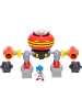 jakks Pacific Sonic The Hedgehog Riesiger Eggman-Roboter-Kampfset 23 cm Spielset + Sonic Figur