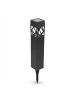 relaxdays 5 x Solarlampe in Schwarz