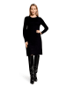 Betty Barclay Strickkleid mit Schleifenknoten in Schwarz