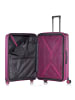 Pack Easy Jet 4 Rollen Trolley 75 cm mit Dehnfalte in vino