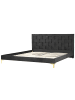 Beliani 3-tlg Doppelbett LIMOUX in Schwarz