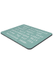 Mr. & Mrs. Panda Mouse Pad Spruch Briefe & Pakete mit Spruch in Meeresbrise