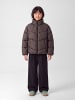 name it Pufferjacke Stehkragen Reflektordetail Zip in Braun