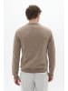 Matinique Strickpullover MAPolo Gerade Passform in Khaki Melange