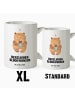 Mr. & Mrs. Panda Becher Bär Baby mit Spruch in Weiß
