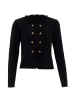 faina Women Cardigan in Schwarz