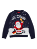 Threadboys Weihnachtspullover THB Xmas Jumper Germany in blau-schwarz