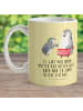 Mr. & Mrs. Panda Kindertasse Pinguin mit Kind mit Spruch in Gelb Pastell