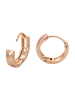 faina Women Huggie Earrings in Rose Gold