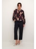 Kaffe Langarm - Hemd KAaska Regular fit in Purple Blurry Graphics
