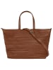 Samantha Look Shopper echt Leder in cognac