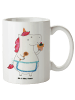 Mr. & Mrs. Panda XL Tasse Einhorn Küche ohne Spruch in Weiß