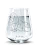 Mr. & Mrs. Panda Trinkglas Hund Basset Hound ohne Spruch in Transparent