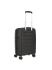 D&N Travel Line 4500 4 Rollen Kabinentrolley S 55 cm mit Dehnfalte in black