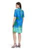 Betty Barclay Hemdblusenkleid mit Knopfleiste in Green/Blue