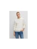 BOSS Rundhalspullover für Herren in offwhite