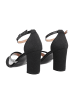 Ital-Design High-Heel Sandalette in Schwarz