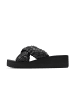 Flip Flop Sandalen "wedgy*cross" in schwarz