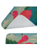 Mr. & Mrs. Panda teppich für bad Flamingo Stolz Design ohne Spruch in Weiß