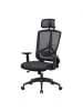 SONGMICS Bürostuhl Kime in Schwarz - (B)69 x (H)133 x (T)67.5 cm