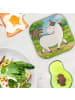 Mr. & Mrs. Panda Glasuntersetzer Einhorn Stolzieren Design ohne ... in Weiß