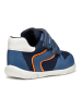 Geox Sneaker in Blau/Orange