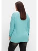 sheego Pullover in aqua