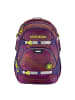 Coocazoo Schulrucksack-Set „Soniclights Purple“, 2-teilig in Lila