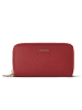 Lazarotti Bologna Leather XL Double Zip-Around Geldbörse RFID Leder 20 cm red 1